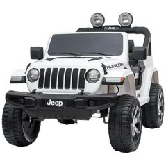 Hecht HECHT JEEP WRANGLER RUBICON WHITE SAMOCHÓD TERENOWY ELEKTRYCZNY AKUMULATOROWY AUTO JEŹDZIK POJAZD ZABAWKA DLA DZIECI