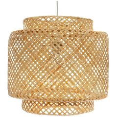 Lampa wisząca Atmosphera Lampa wisząca Liby bambusowa 40 cm