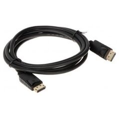 Kabel DisplayPort - DisplayPort 1.8m czarny (DP-W/DP-W-1.8M)