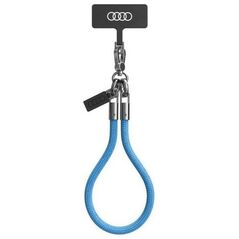 Audi Audi uniwersalna smycz do telefonu 28cm 8mm niebieski/blue AU-HSL8-R8/D1-BE
