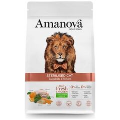 Amanova Amanova  Sterilised Cat  Chicken 1,5kg