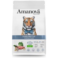 Amanova Amanova  Sterilised Cat Delicious Lb 1,5kg