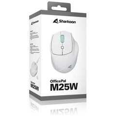 Sharkoon OfficePal M25W White (OFFPALM25WWH) (SHROFFPALM25WWH) έως 12 άτοκες Δόσεις