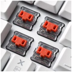 Sharkoon PureWriter TKL RGB Gaming Μηχανικό Πληκτρολόγιο Tenkeyless με Kailh Red διακόπτες και RGB φωτισμό (Αγγλικό US) Λευκό (PUWRTKLWHRD) (SHRPUWRTKLWHRD) έως 12 άτοκες Δόσεις