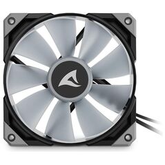 Sharkoon Rebel F50 Case Fan 120mm με RGB Φωτισμό και Σύνδεση 4-Pin PWM (REF50ARGBBK) (SHRREF50ARGBBK) έως 12 άτοκες Δόσεις