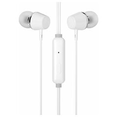 Słuchawki HP HP DHE-7000, słuchawki z mikrofonem, regulacja głośności, biała, 2.0, douszne typ 3.5 mm jack
