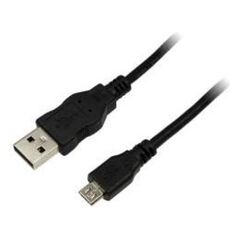 Kabel USB LogiLink USB-A - microUSB 1 m Czarny (CU0058)