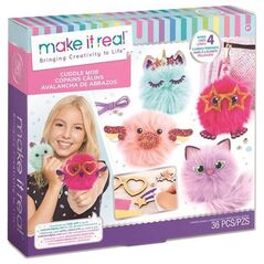 Make it real Zestaw do tworzenia breloczków Puszysty Przyjaciel