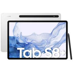 Tablet Samsung Galaxy Tab S8+ 12.4" 128 GB Srebrny (SM-X800NZSAEUE)