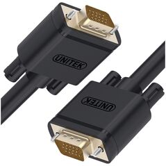 Kabel Unitek D-Sub (VGA) - D-Sub (VGA) 1m czarny (Y-C511G)