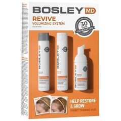 BOSLEY MD_SET Revive szampon do włosów 150ml + odżywka do włosów 150ml + kuracja 100ml