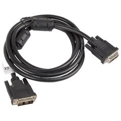 Kabel Lanberg DVI-D - DVI-D 1.8m czarny (CA-DVIS-10CC-0018-BK)