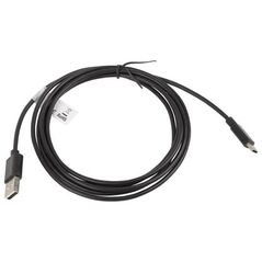 Kabel USB Lanberg USB-A - 1.8 m Czarny (CA-USBO-10CC-0018-BK)