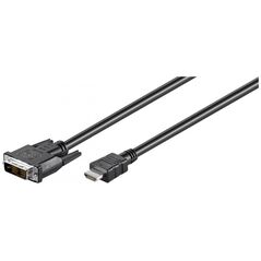 Kabel Goobay HDMI - DVI-D 2m czarny (50580)