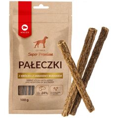 Maced Pałeczki z królika z jabłkiem i burakiem 100g
