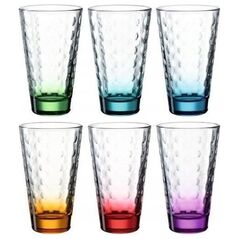 Leonardo Zestaw 6 wysokich szklanek 300ml Opitc