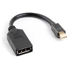 Adapter AV Lanberg DisplayPort Mini - DisplayPort czarny (AD-0003-BK)