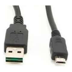 Kabel USB Gembird USB-A - 1 m Czarny (CCMUSB2D1M)