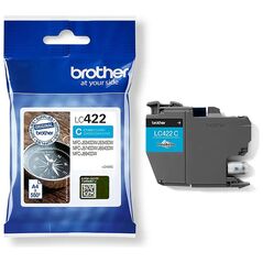 Brother Μελάνι Inkjet LC Cyan Cartridge (LC422C) (BROLC422C) έως 12 άτοκες Δόσεις
