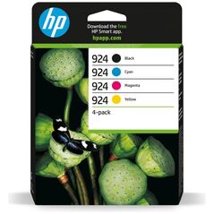 HP Μελάνι Inkjet No.924 CMYK 4-Pack (6C3Z1NE) (HP6C3Z1NE) έως 12 άτοκες Δόσεις