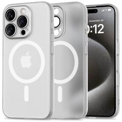 Case IPHONE 16 PRO MAX Tech-Protect Magslim MagSafe Matte white 5906302311293