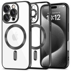 Case IPHONE 16 PRO MAX Tech-Protect MagFlex MagSafe Shiny black 5906302311378