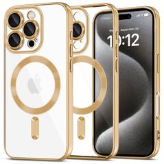 Case IPHONE 16 PRO MAX Tech-Protect MagFlex MagSafe Shiny gold 5906302311415
