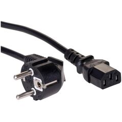 Kabel zasilający Akyga Wtyk kątowy 1.5m (AK-PC-01A)