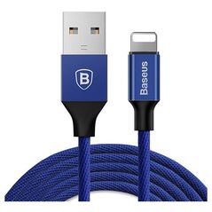 Kabel USB Baseus USB-A - Lightning 1.2 m Niebieski (25264-uniw)