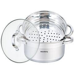Klausberg Garnek do gotowania na parze 22cm (KB-7141)