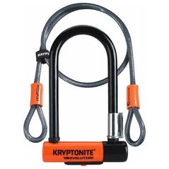 Kryptonite Zapięcie U-lock Evolution Mini 7 8.3x17.8 cm + linka Kryptoflex 10mm/120 uniwersalny