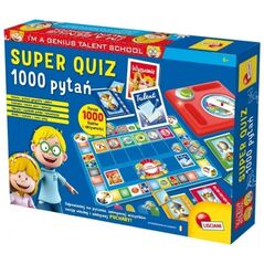 Lisciani Gra IM Genius Super quiz 1000 pytań