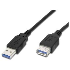 Kabel USB PremiumCord USB-A - USB-A 3 m Czarny (ku3paa3bk)
