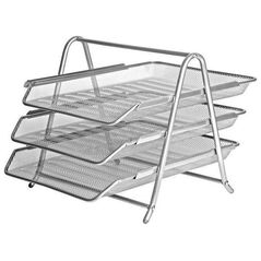Forofis Szuflada na dokumenty A4 FOROFIS 91309 srebrna metalowa siatka