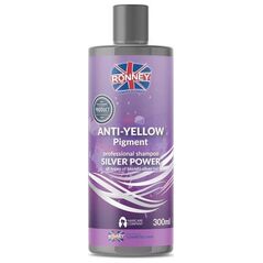 Ronney Anti-Yellow Silver Power Professional Shampoo szampon do włosów blond rozjaśnianych i siwych 300ml