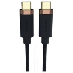 Kabel USB Duracell USB-C - USB-C 1 m Czarny (USB7030A)