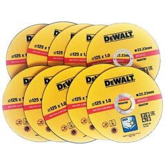 Dewalt tarcza do cięcia stali inox 125x1mm (DT42340-QZ)