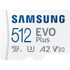 Karta Samsung EVO Plus 2024 MicroSDXC 512 GB Class 10 UHS-I/U1 A2 V30 (MB-MC512SA/EU)