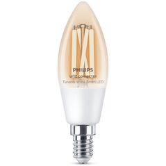 Philips Philips Smart filament przezroczysta E14 C35 4,9 W (40 W), WW-CW