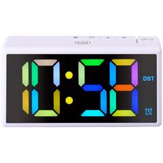 Trevi Zegar-budzik Trevi EC88601 rgb white