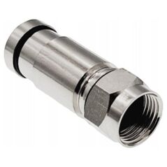 Alantec RGTec - Złącze F kompresyjne RG6, średnica tulei wewnętrznej 4.80 mm (±0,1)