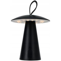 Home Styling Collection Metalowa lampa stołowa, grzybek LED, 15 x 17 cm