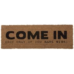 vidaXL Wycieraczka pod drzwi z włókna kokosowego COME IN, 75 x 26 x 2 cm