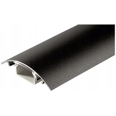 Orno Kanał kablowy Alunovo, SM90-025, czarny (matowy), (D x S x W) 250 x 80 x 20 mm|1 szt.
