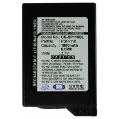 Cameron Sino Akumulator Bateria Typ Psp-110 Do Sony Psp-1000 Psp-1001 Psp-1006 Psp-1004 /  Cs-sp110sl