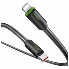 Kabel USB Usams USAMS Kabel USB-C/Lightning 1m SJ735 30W czarny/black YU Series SJ735USB01 (US-SJ735)