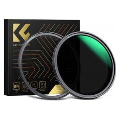 Filtr Kf Kampf K&F Concept Nano-X MRC Fader Magnetic Adjustable Gray Filter ND8-128 - 62 mm
