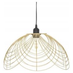 Lampa wisząca Atmosphera Nowoczesna lampa wisząca CARRIE, złota, Ø 38 cm