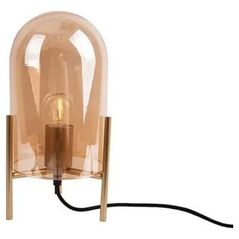Ambiance Lampa stołowa szklany klosz BELL, Ø 16 cm