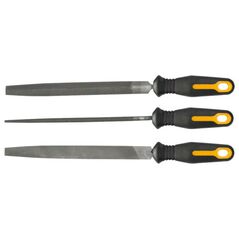 Topex Pilniki do metalu komplet 3 szt. 200mm (06A230)